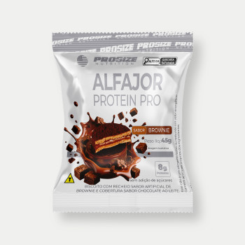 Alfajor Protein Pro 45g - Brownie