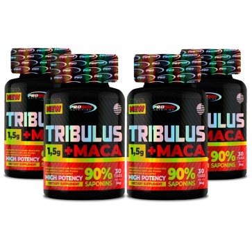 4 Tribulus Terrestris + Maca (30 tabs) - Pro Size Nutrition