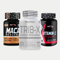 Kit Aumento de Testo (Trib-X com Maca)
