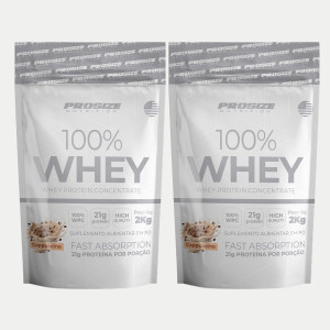 2 100% Whey 2kg - Refil