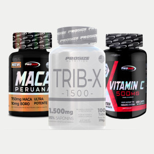 Kit Aumento de Testo (Trib-X 1500) - Pro Size Nutrition