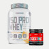 Combo Hipertrofia: Iso Whey 1kg (Baunilha) + Creatina 